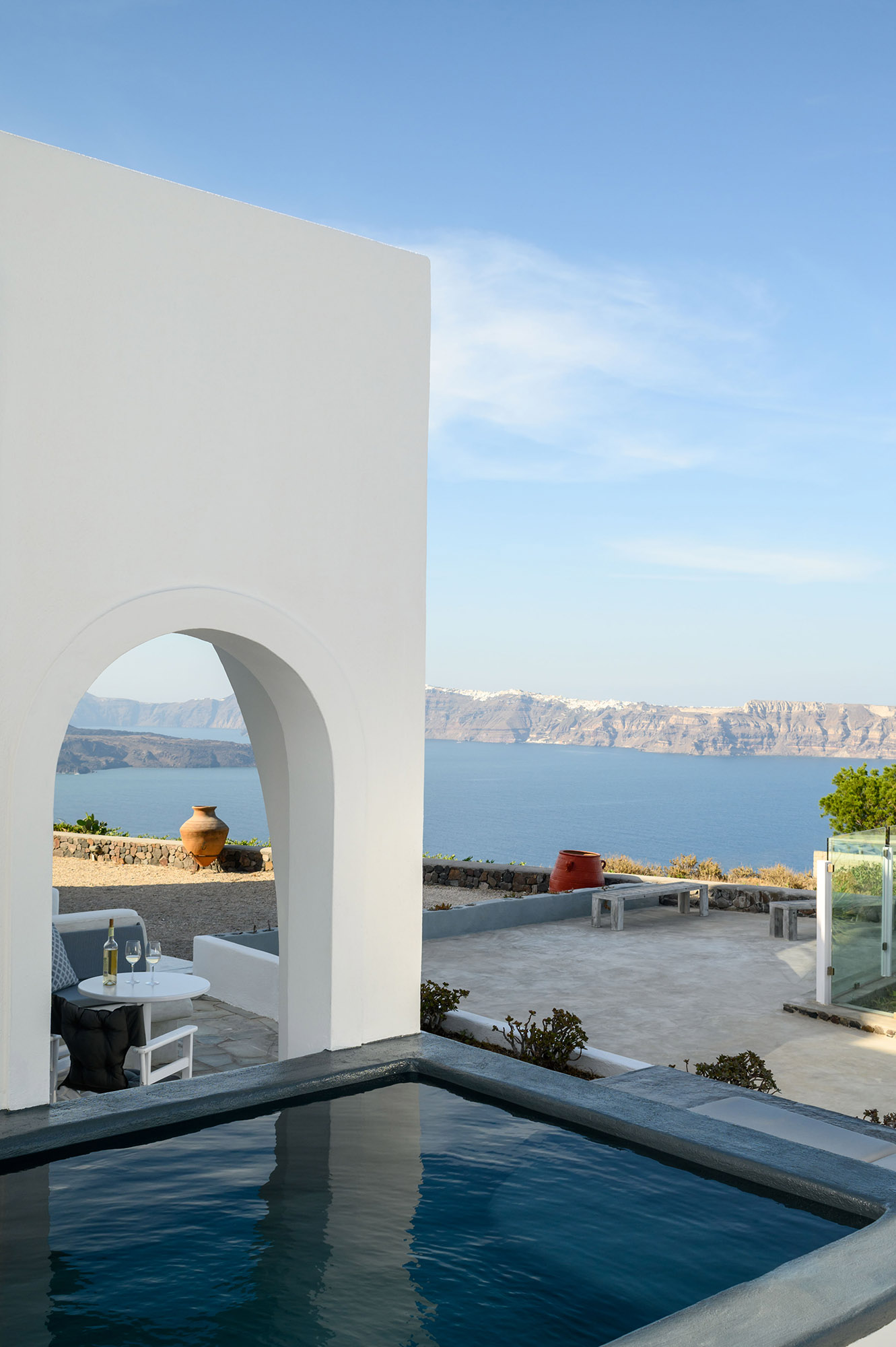 Honeymoon Suite with Outdoor Hot Tub & Caldera View – Kasimatis by La Perla  hotel in Imerovigli, Santorini
